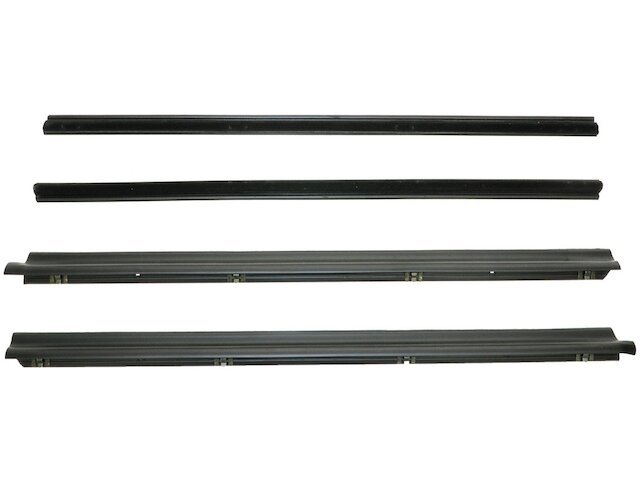 Door Window Belt Weatherstrip 4 Piece Set - 1987-1995 Jeep Wrangler with Vent Windows - DIY Solutions 2315-07728493