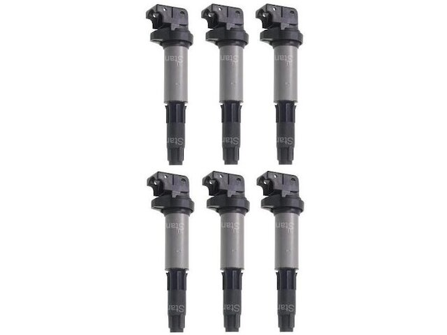 Ignition Coil Kit - 6 Piece - 2003-2005 BMW 325i 2.5L 6-Cylinder - TRQ 986-07736417
