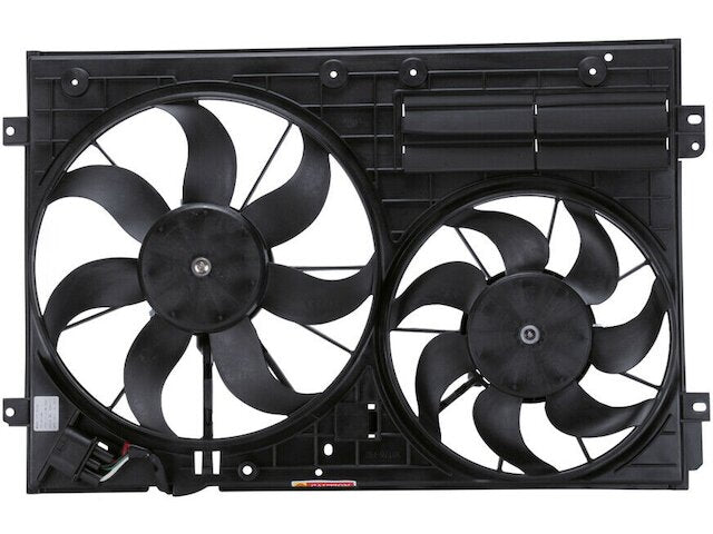 Radiator Fan Assembly - 2009-2017 Volkswagen CC Sedan - TYC 30304-07737368