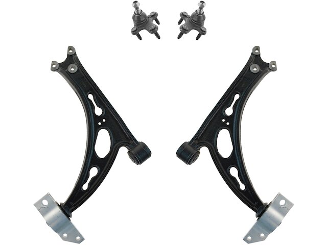 Front Lower Control Arm and Ball Joint Kit 4 Piece - 2006-2014 Volkswagen Jetta Wagon - TRQ 18827-07737431