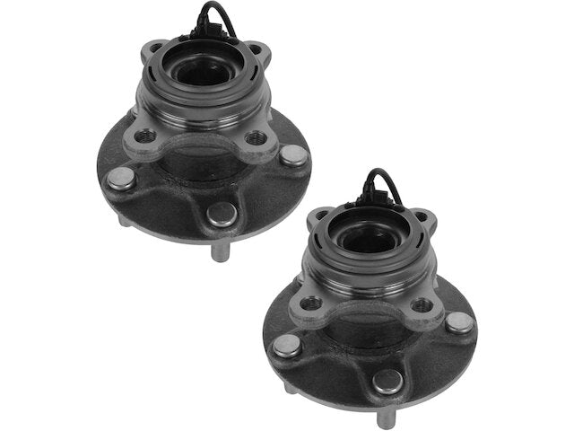 Rear Wheel Hub and Bearing Kit 2 Piece - 2007-2013 Suzuki SX4 AWD Hatchback - TRQ 23937-07740805