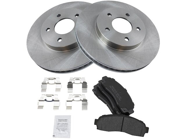 Front Brake Pad and Rotor Kit - 2006 Pontiac Torrent - TRQ 18627-07742632