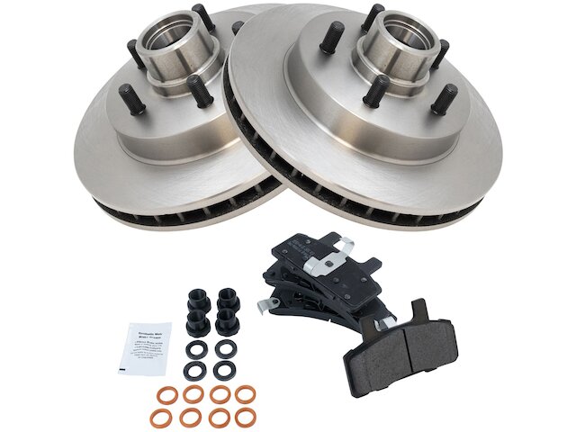 Front Brake Pad and Rotor Kit - 1995-1999 Chevrolet C1500 - TRQ 3006-07749196
