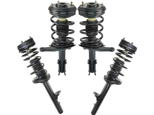 Front and Rear Strut and Coil Spring Assembly Set 4 Piece - 1998-2004 Dodge Intrepid - TRQ 1905-07754758