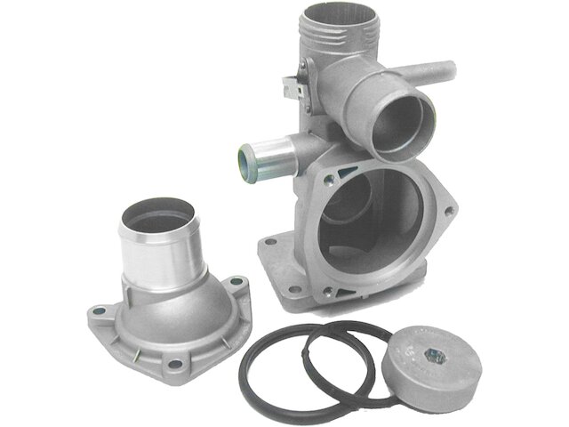 Thermostat Housing - 2000-2002 Jaguar S Type 4.0L V8 VIN G - DIY Solutions 545-07757847