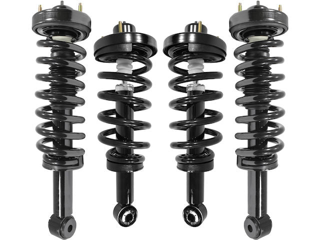 Front and Rear Air Spring to Strut Coil Spring Conversion Kit - 2007-2013 Lincoln Navigator - Unity 19031-07764121