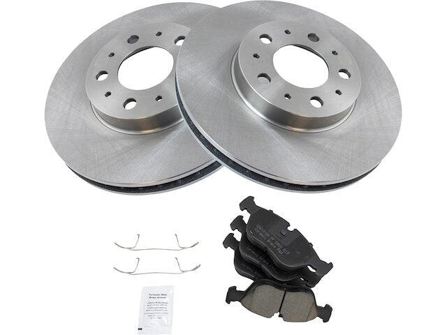 Front Brake Pad and Rotor Kit - 1994-1997 Volvo 850 - TRQ 839-07770157