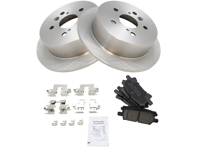 Rear Brake Pad and Rotor Kit - 2004-2007 Toyota Highlander - TRQ 18050-07772705