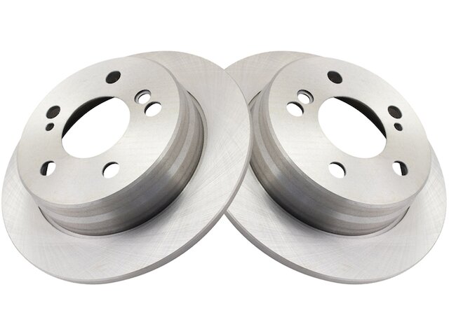 Rear Brake Rotor Set 2 Piece - 1987, 1990-1993 Mercedes 300D - TRQ 6189-07774332