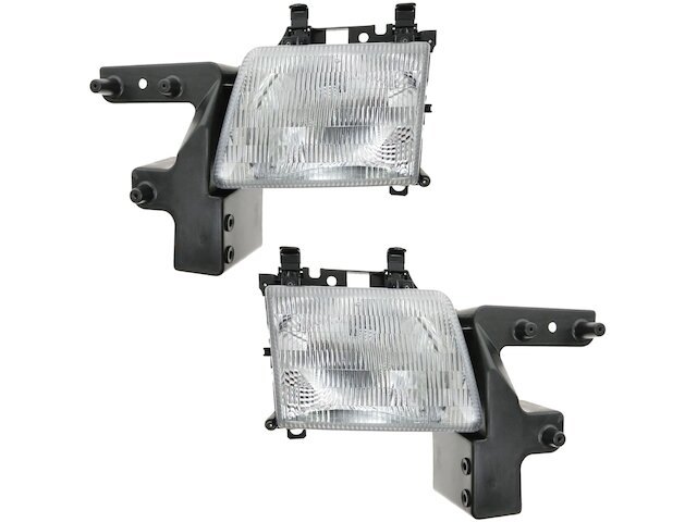 Headlight Assembly - Set of 2 - 1999-2003 Dodge Ram 3500 Van - DIY Solutions 2004-07777165