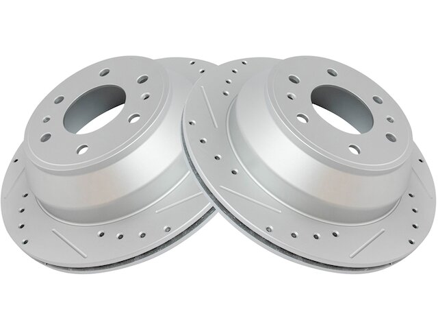 Rear Brake Pad and Rotor Kit - 2002-2006 GMC Envoy XL - TRQ 127814-07779092