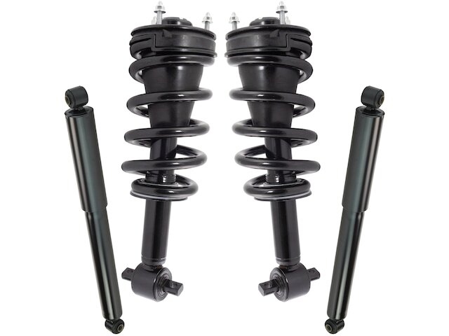 Shock Absorber and Coil Spring Assembly Set 4 Piece - 2007-2013 Chevrolet Avalanche - TRQ 18975-07785728