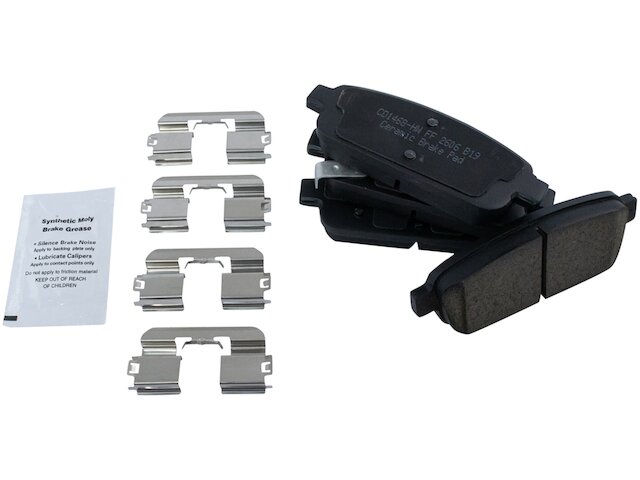 Rear Brake Pad Set - 2011-2015 Chevrolet Cruze - TRQ 96739-07787030