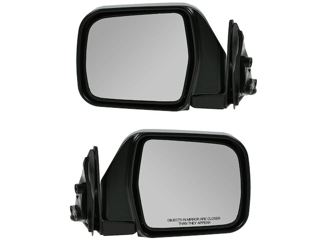 Power Door Mirror Set of 2 - Chrome - 1990-1995 Toyota 4Runner without Vent Windows - DIY Solutions 7913-07788524