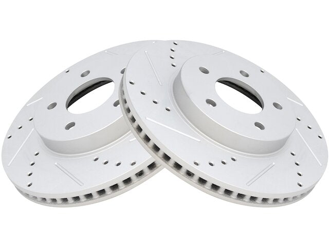 Front Brake Rotor Set 2 Piece - 2006 Pontiac Torrent - TRQ 18627-07790744