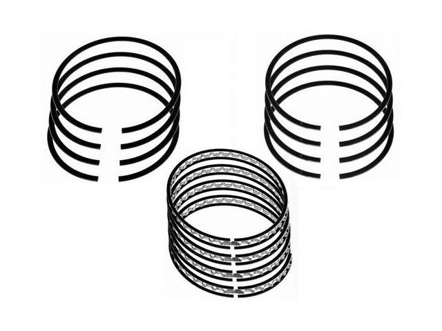 Piston Ring Set - 2001-2007 Toyota Highlander 2.4L 4-Cylinder - VR Gaskets 7927-07791056