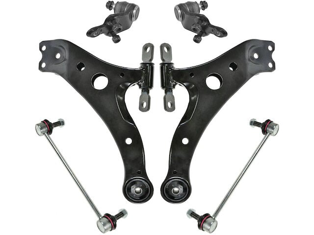 Front Control Arm Ball Joint Sway Bar Link Kit 6 Piece - 2007-2009, 2013-2018 Lexus ES350 - TRQ 19028-07792291