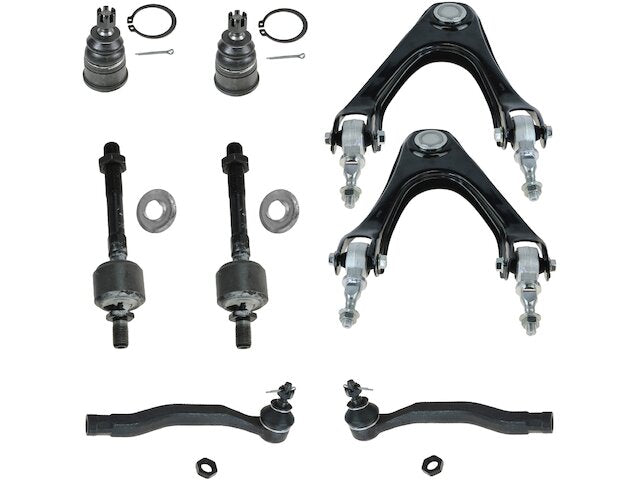 Front Control Arm Ball Joint Tie Rod End Kit 8 Piece - 1995-1998 Honda Odyssey - TRQ 6032-07798646