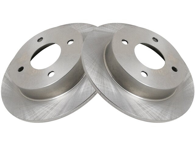 Rear Brake Rotor Set 2 Piece - 1993-2001 Nissan Altima - TRQ 6668-07800713