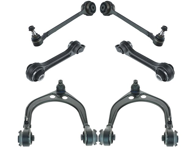 Front Control Arm and Ball Joint Kit 6 Piece - 2011-2022 Dodge Charger - TRQ 97144-07801197