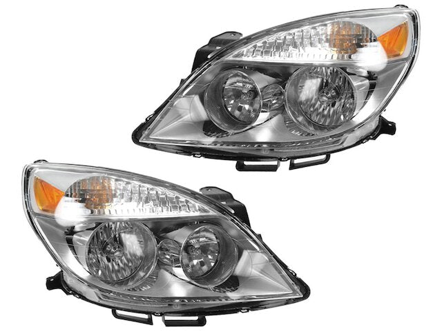 Headlight Assembly Set of 2 - 2007-2009 Saturn Aura (From 4/11/2007) - DIY Solutions 23978-07801822