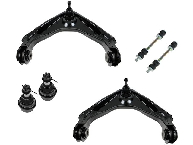 Front Control Arm Ball Joint Sway Bar Link Kit 6 Piece - 2001-2010 Chevrolet Silverado 2500 HD - TRQ 3704-07806261