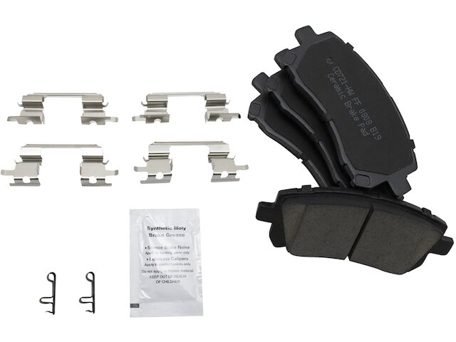 Front Brake Pad Set - 1997-2002 Subaru Legacy 2.5L H4 - TRQ 406-07809147