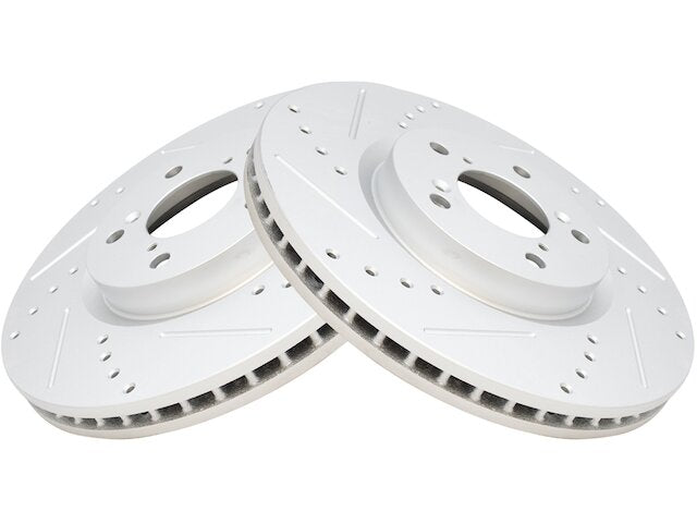 Front Brake Rotor Set 2 Piece - 2009-2015 Honda Pilot - TRQ 29982-07809194