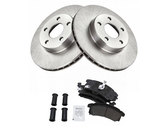 Front Brake Pad and Rotor Kit - 1996-2005 Chevrolet Cavalier - TRQ 3159-07809282