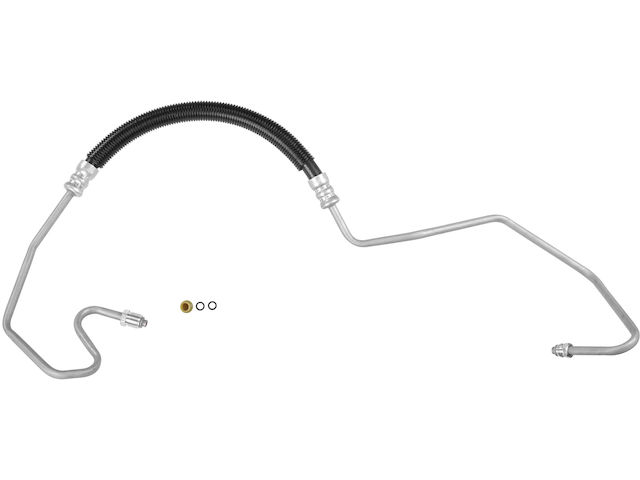 Hydroboost To Gear Power Steering Pressure Line Hose Assembly - 1996-2000 Chevrolet K3500 - Sunsong 3459-07810358