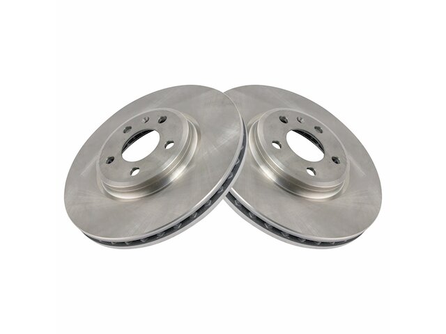 Front Brake Rotor Set 2 Piece - 2009-2011 Audi A5 Quattro - TRQ 30071-07810372