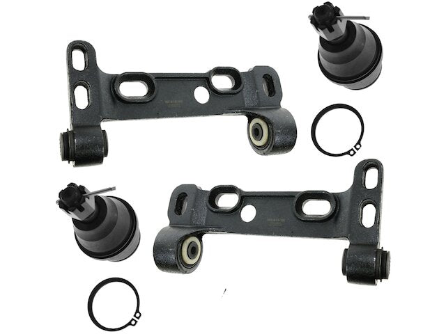 Front Ball Joint and Control Arm Bracket Kit 4 Piece - 2003-2006 GMC Envoy XL - TRQ 127815-07812949