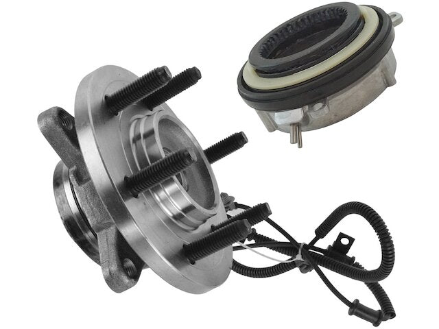 Front Wheel Hub Assembly and Locking Hub Actuator Kit 2 Piece - 2011-2014 Lincoln Navigator 4WD - DIY Solutions 96858-07814174