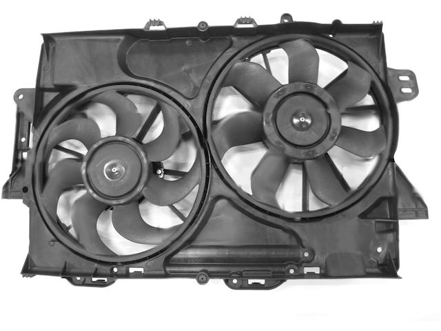 Radiator Fan Assembly - 2008-2009 Chevrolet Equinox Sport Utility 3.4L V6 - TYC 28769-07816176