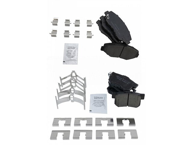 Brake Pad Set - 2003-2007 Honda Accord 2.4L 4-Cylinder - TRQ 5986-07818734