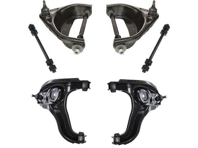 Front Control Arm and Sway Bar Link Kit 6 Piece - 1994-1999 Dodge Ram 1500 RWD - TRQ 1964-07825223