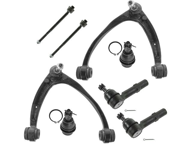 Front Control Arm Ball Joint Tie Rod End Kit 8 Piece - 2007-2014 Chevrolet Suburban 1500 - TRQ 18976-07825525