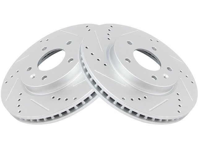 Front Brake Rotor Set 2 Piece - 2008-2010 Saturn Vue - TRQ 28615-07828608