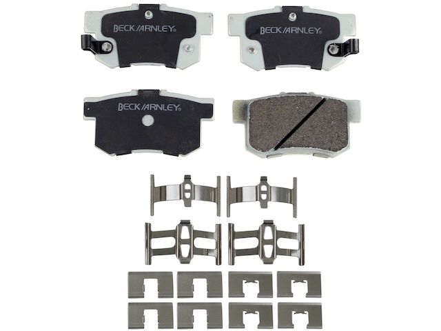 Rear Brake Pad Set - 1996-2004 Acura RL - Beck Arnley 5933-07830313