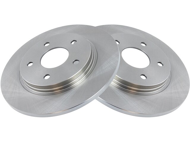 Rear Brake Rotor Set 2 Piece - 2009-2013 Dodge Journey - TRQ 29869-07837509