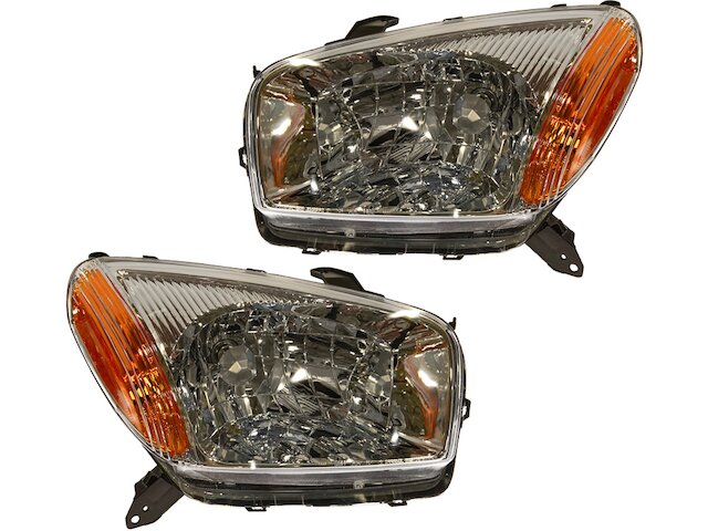 Headlight Assembly - Set of 2 - 2001-2003 Toyota RAV4 - DIY Solutions 8196-07842999
