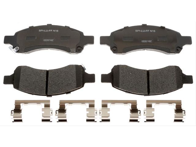 Front Brake Pad Set - 2007-2010 Saturn Outlook - Raybestos 25681-07846625