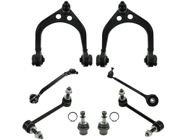 Control Arm Ball Joint Sway Bar Link Kit - 8 Piece - 2006-2010, 2012-2018 Dodge Charger RWD - TRQ 18598-07847944