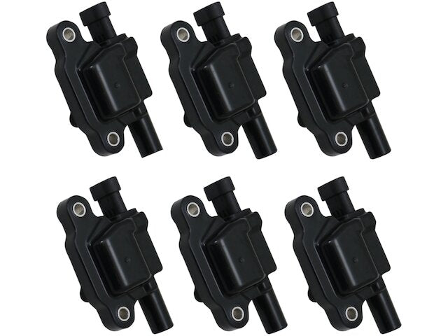 Ignition Coil Set 6 Piece - 2014-2019 GMC Sierra 1500 4.3L V6 - TRQ 125150-07848346