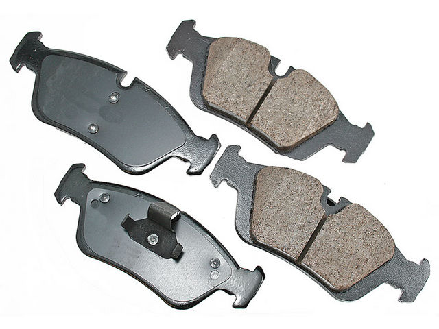 Front Brake Pad Set - 1995, 2001-2005 BMW 325i 2.5L 6-Cylinder - Akebono 983-07848557