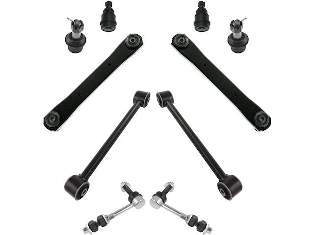 Front Control Arm Ball Joint Sway Bar Link Kit 10 Piece - 2006-2009 Dodge Ram 3500 4WD - TRQ 18740-07850386
