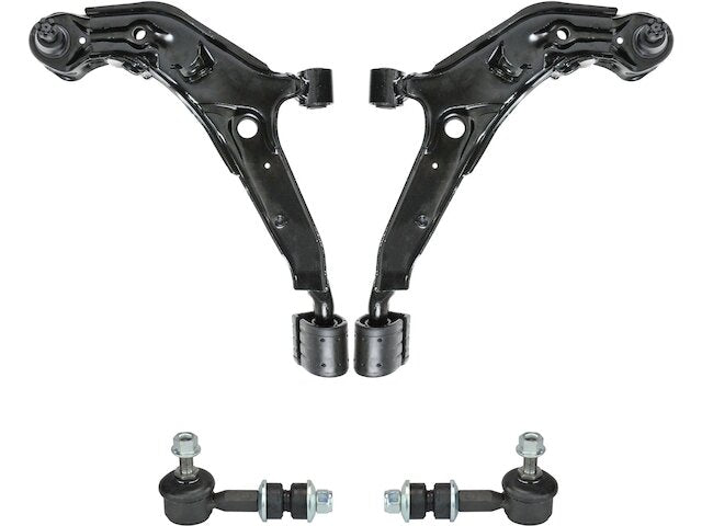 Front Control Arm and Sway Bar Link Kit 4 Piece - 1995-1999 Nissan Maxima - TRQ 6731-07852147