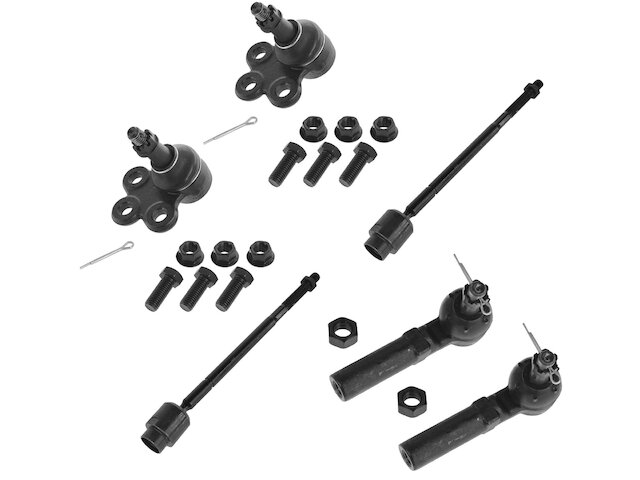 Front Ball Joint and Tie Rod End Kit 6 Piece - 1997-2004 Buick Regal - TRQ 2678-07855012