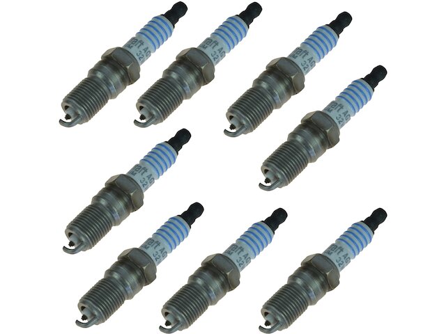 Spark Plug Set 8 Piece - 2003-2004 Mercury Marauder 4.6L V8 - DIY Solutions 5778-07856541