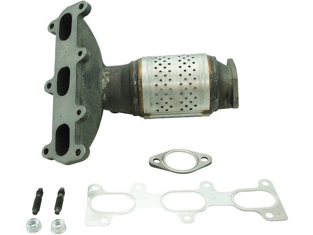 Exhaust Manifold with Integrated Catalytic Converter - 2006-2010 Kia Optima 2.7L V6 - DIY Solutions 18848-07858245